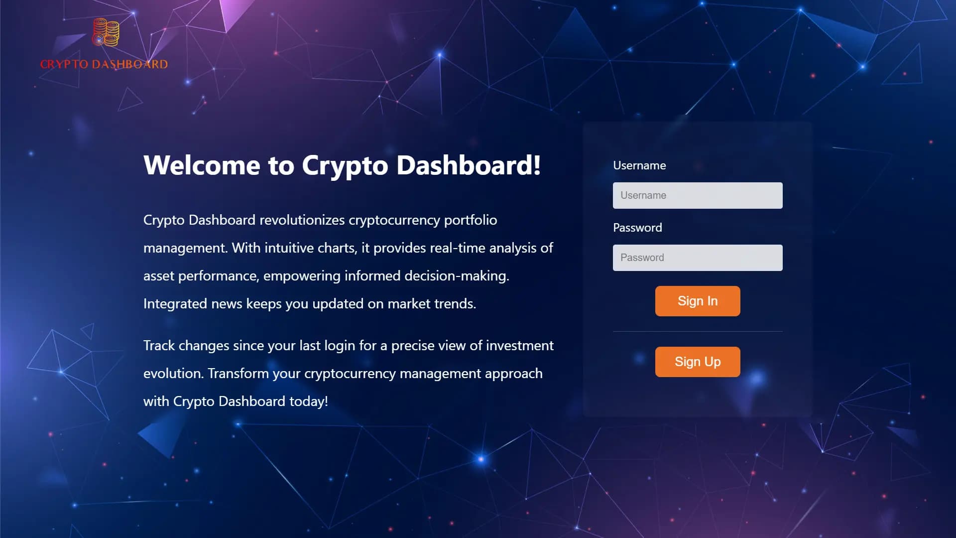 Crypto Dashboard